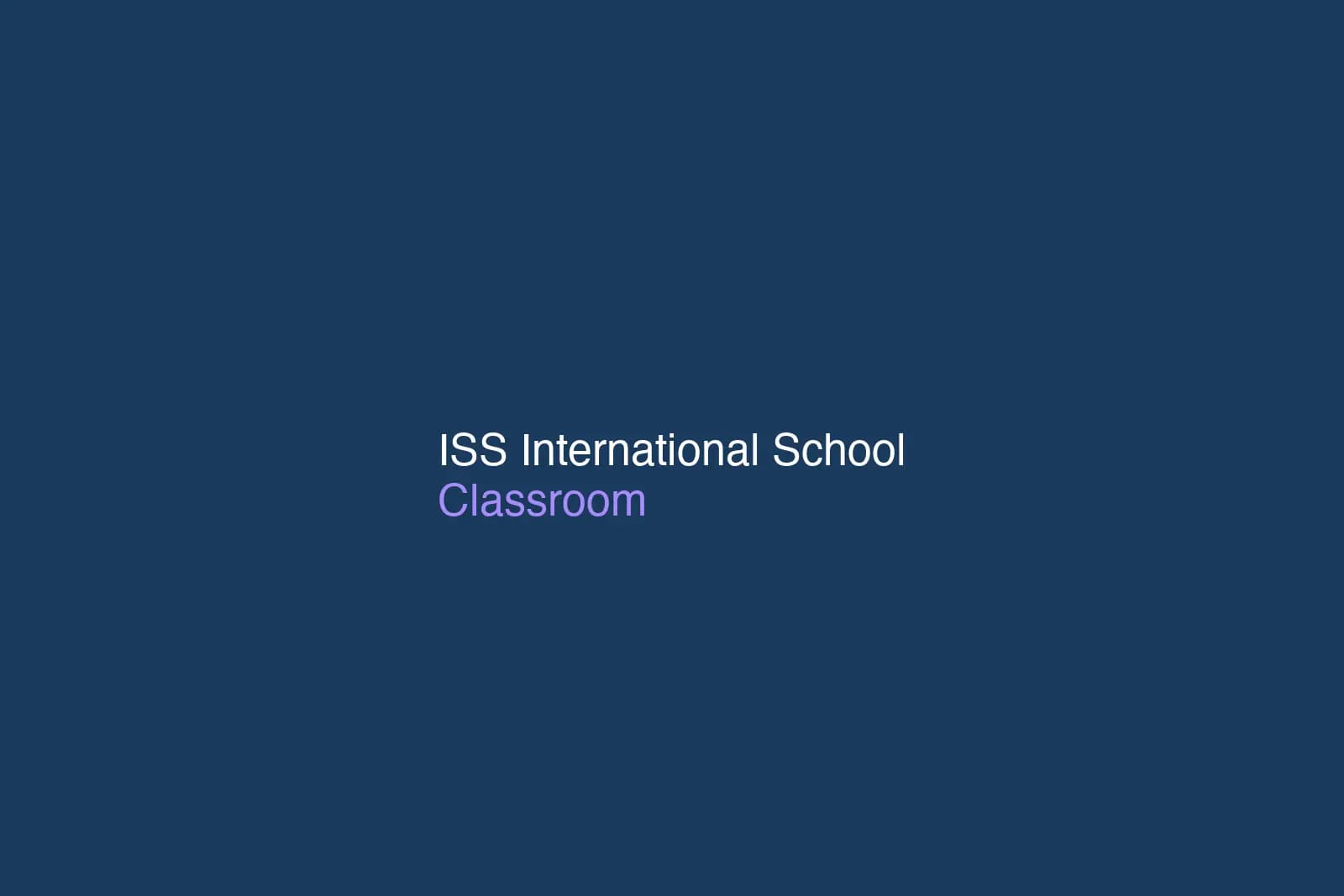 Students in a diverse learning environment at ISS International School Singapore